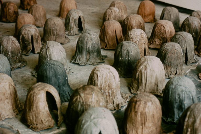 Dark Huts, detail, 1973