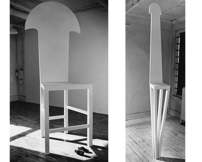 Alice in Land and Giraffe Chair, 1966
