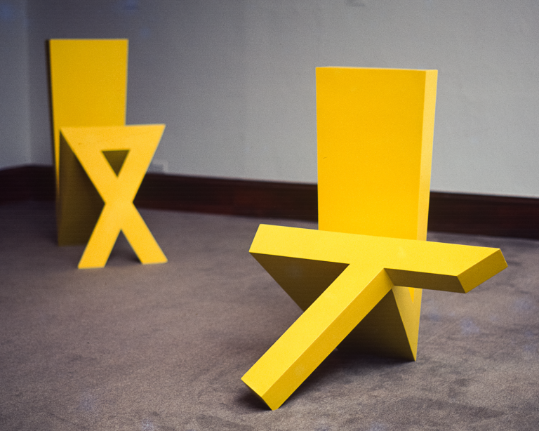 Left, Crisscross, Cross Legged, on right, 1967