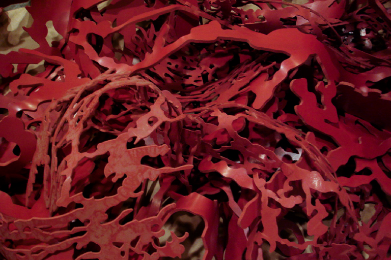 Lilian on the Floor, detail