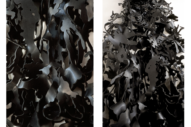 Lilian's Face Flowing, 2005,  detail